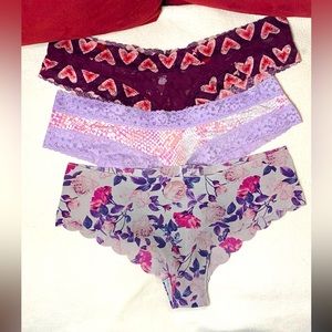 VS PINK Cheeky Panty Bundle